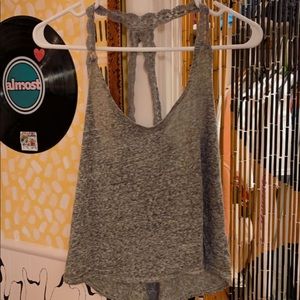 Hollister lace tank
